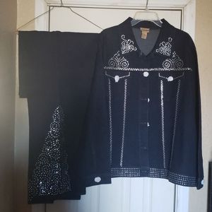 Denim Jacket and jean set